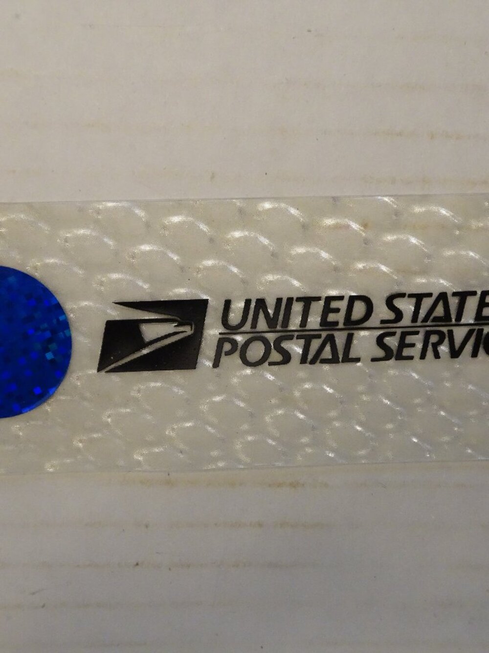 USPS - United States Postal Service Bookmark - Place Holder Holographic/Flexible